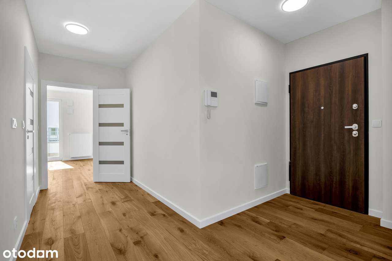 2 pok. Nowe, wykończone, jasne -trójstronna ekspozycja, narożny balkon-5