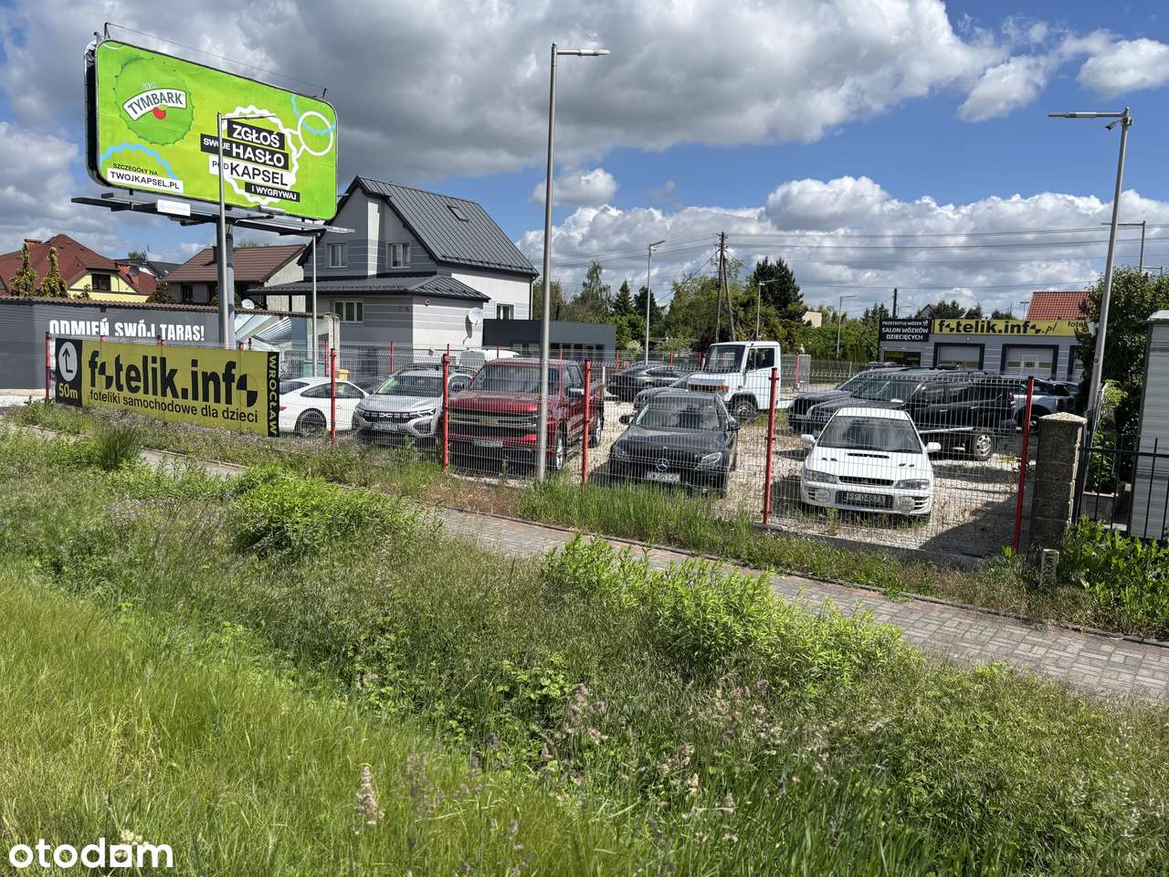 Wynajem działki 1000 m² w Wrocławiu AUTOKOMIS
