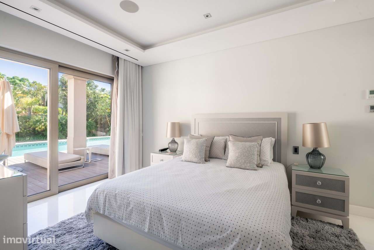 Moradia de luxo com vista mar e golfe-44