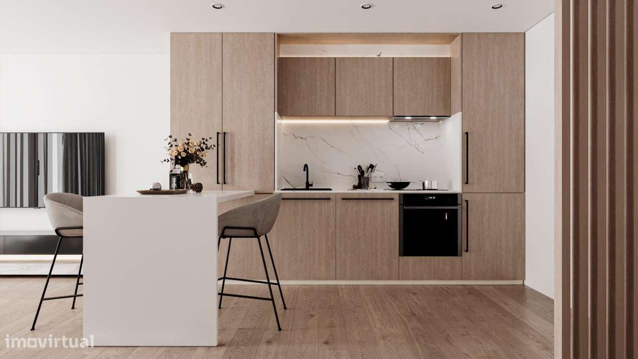 Apartamento T2 Novo num condomínio privado em Guimarães-12