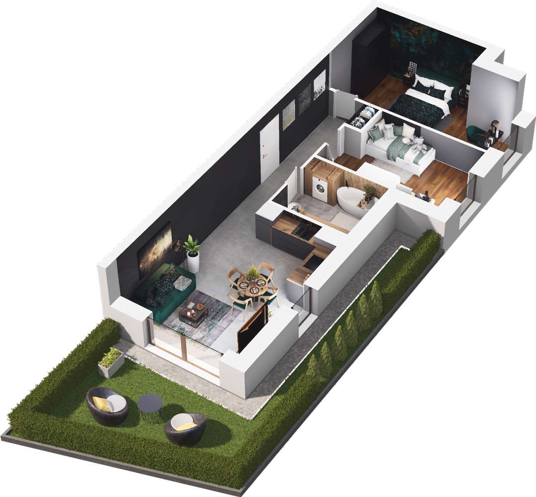 Mahonia Premium | mieszkanie 3-pok. | 6 - Pełny obrazek: 3/8