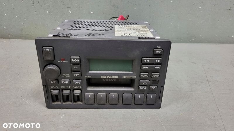 Radio radioodtwarzacz Volvo V70 i 3533962-1 Do Rozkodowania - 1