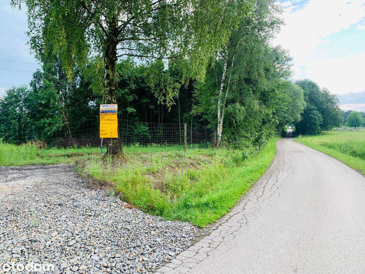 Tłuczań , gm Brzeźnica, 1,14 ha, z pozwoleniem na budowę, kameralna-4