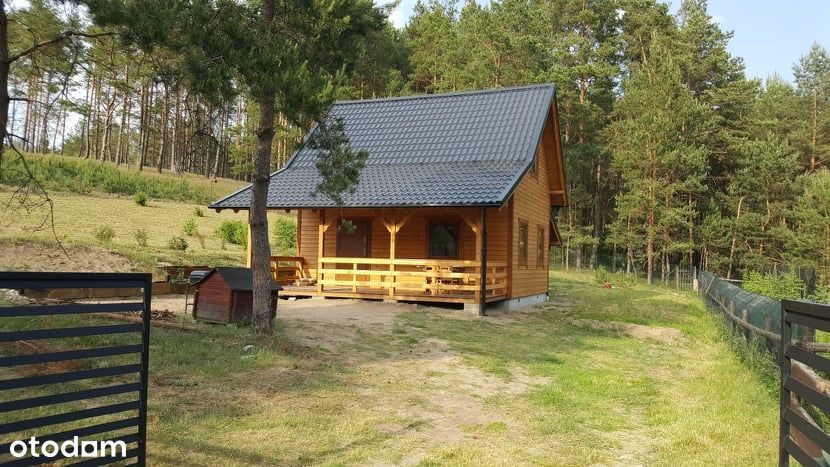 Drewniany, w pełni wyposażony dom. Piękna okolica!