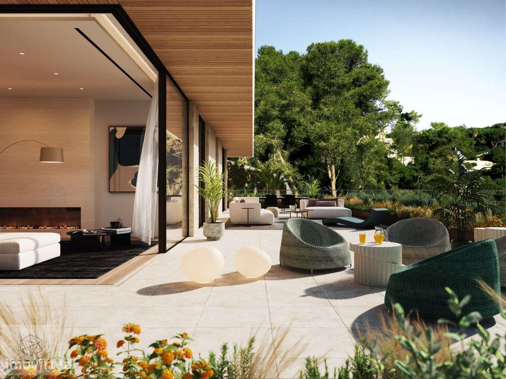 Moradia T4 com piscina e jardim-12