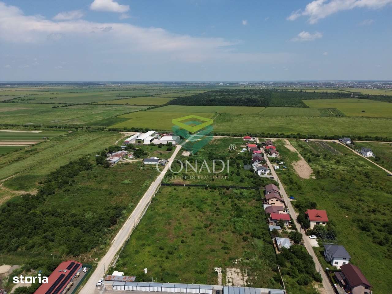 Teren Mogosoaia - PUZ aprobat pentru vile P+1E - Imagine principală: 5/11