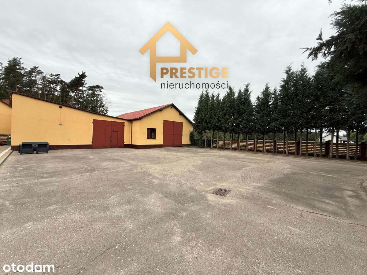 Dom + budynki gosp. pod biznes, przy lesie.-18