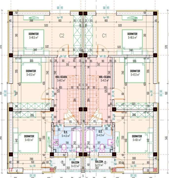 Vanzare/Duplex P+1+M Bragadiru-Strada Gliei id nr 9-4