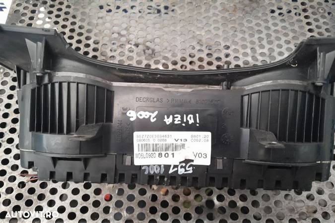 Ceasuri bord W06L0920801 Seat Ibiza 3 6L  [din 2002 pana  2006] Hatchback 5-usi 1.2 MT (64 hp) - 1