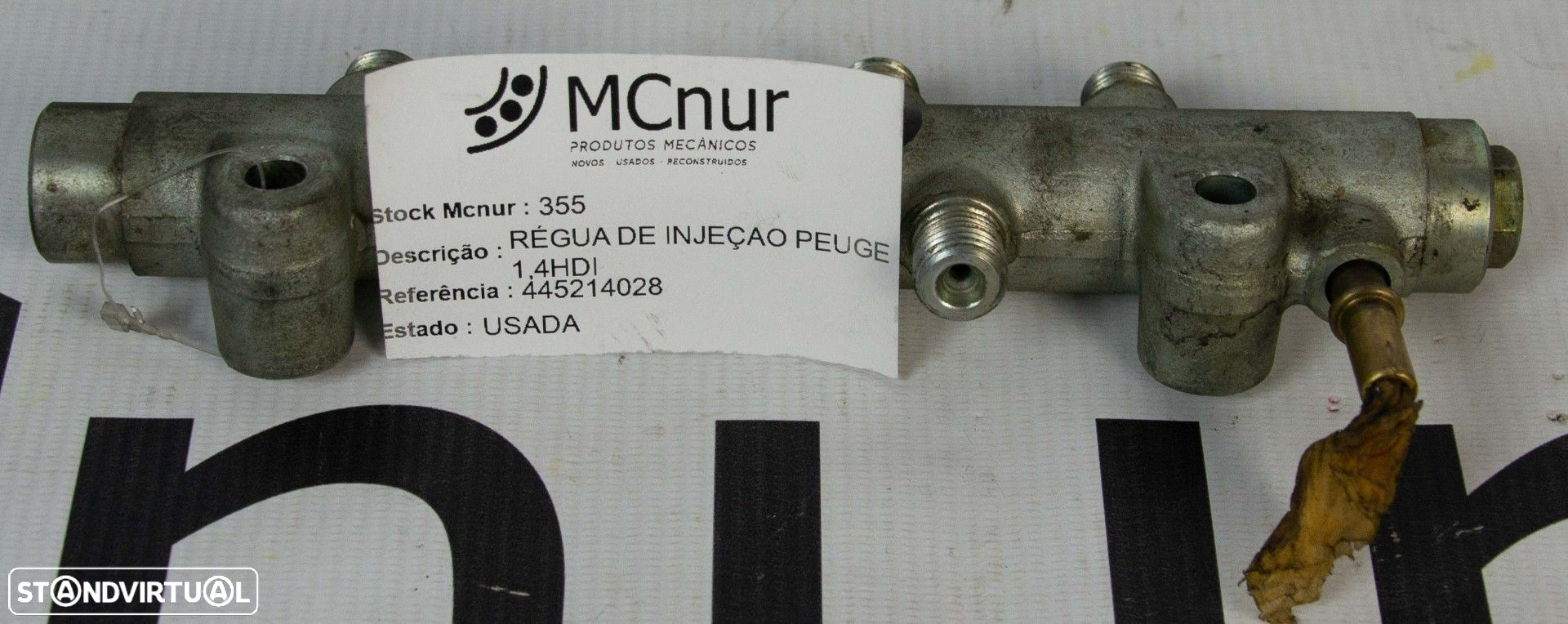 regua injecao Usado PEUGEOT/206 /1.4 HDi REF. 0445214028 - 6