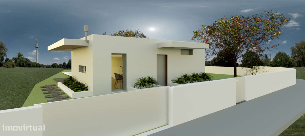 Moradia  T2 NOVA Isolada em lote de 394m2! Em fase de construção! - Grande imagem: 4/25