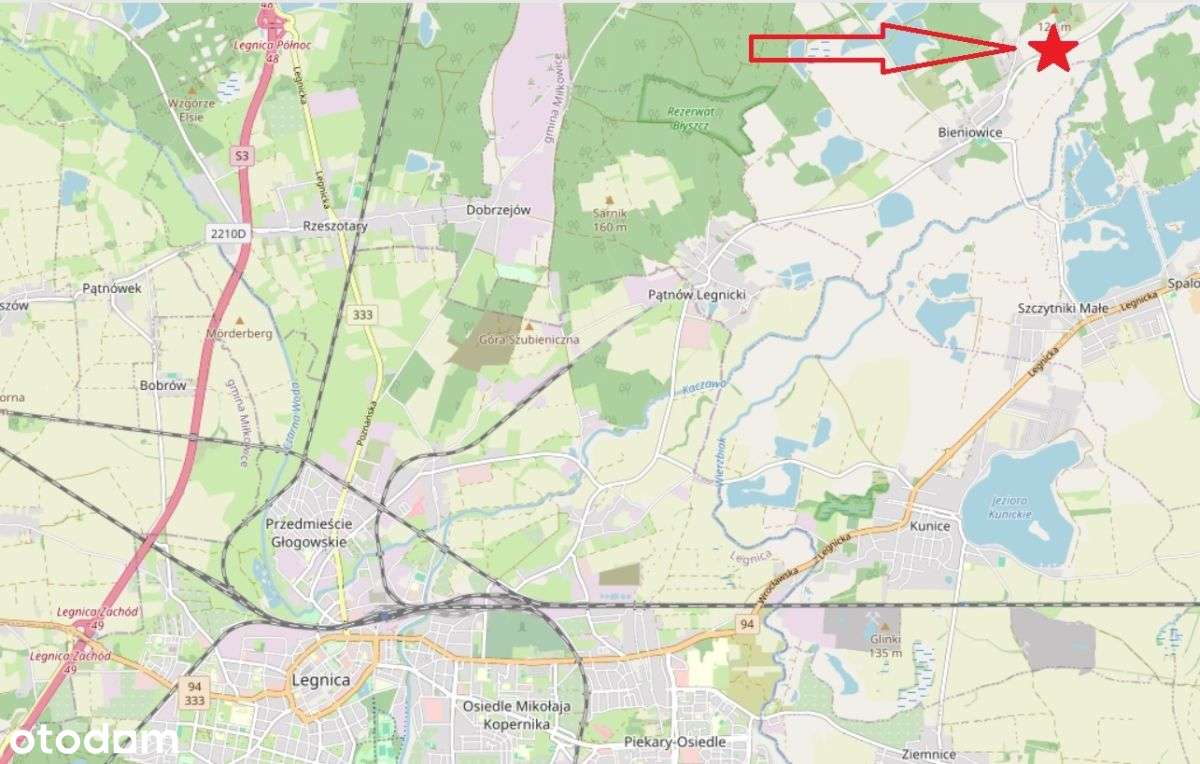 Bieniowice działka rolna - Pełny obrazek: 4/6