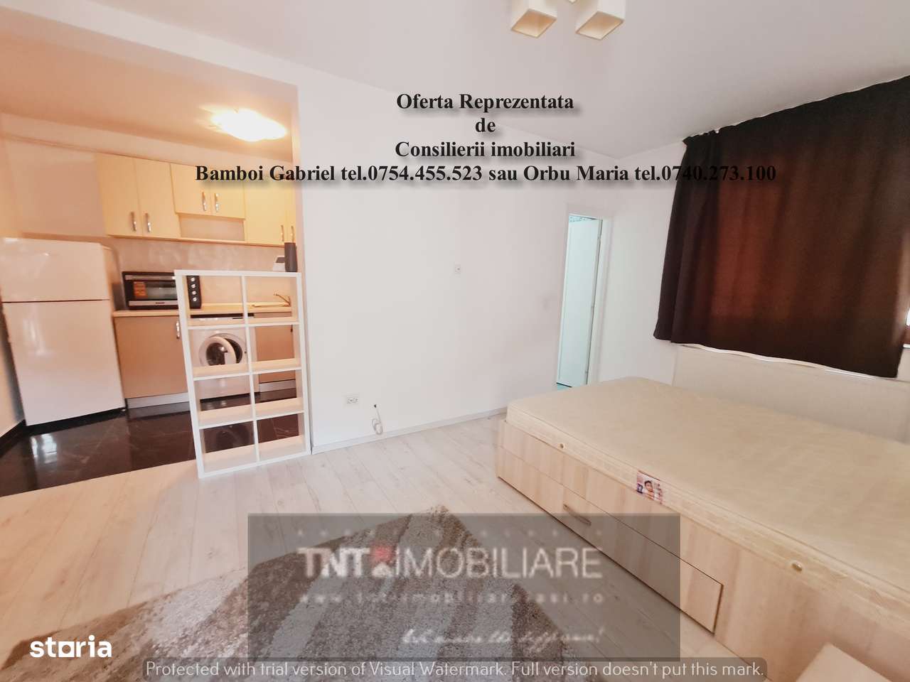 Apartament 1 camera decomandat bloc nou zona Pd Fier Moara de Vant - Imagine principală: 4/11