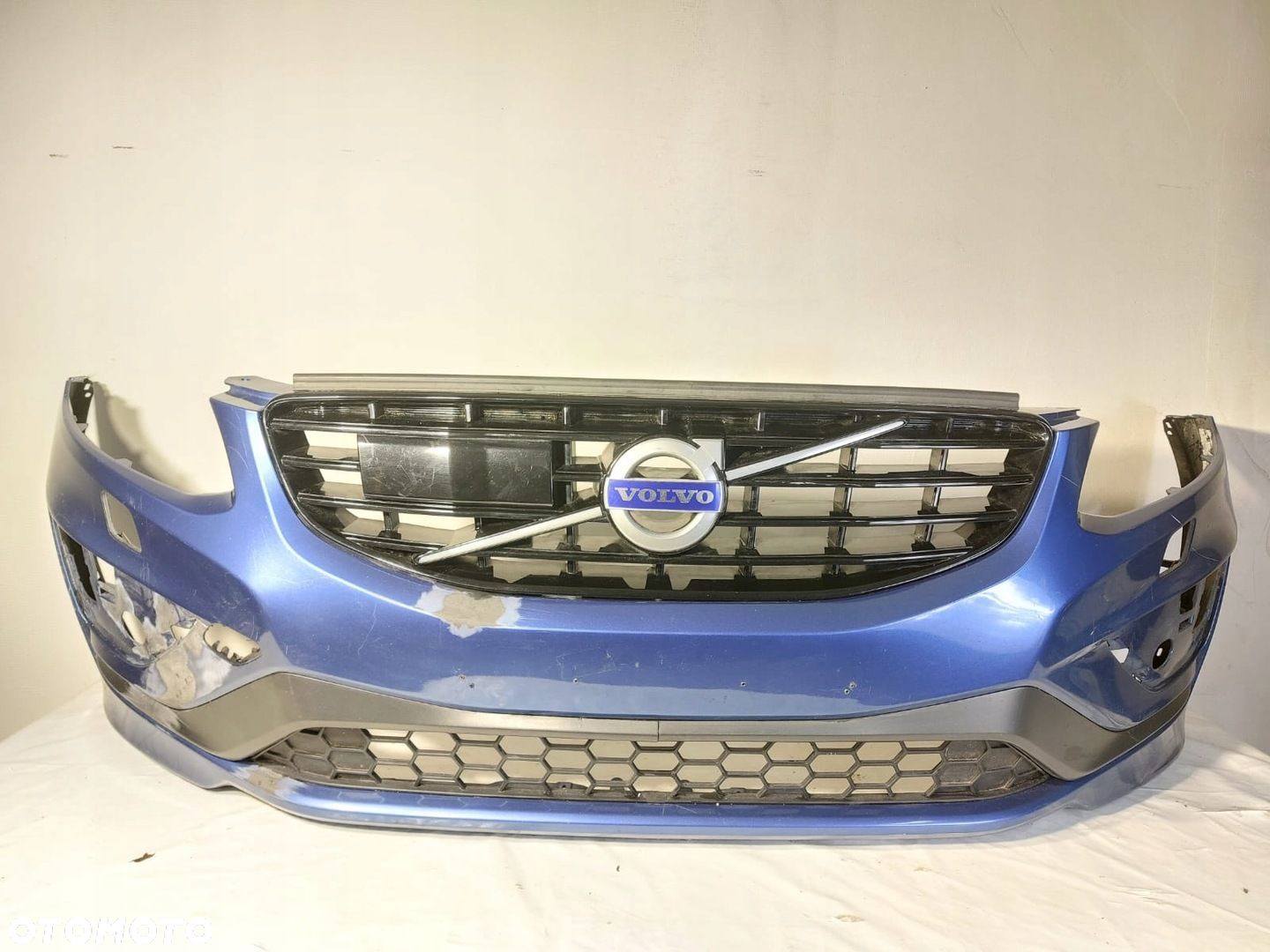 ZDERZAK PRZÓD PRZEDNI, ATRAPA GRILL VOLVO XC60 I 1 LIFT R-DESIGN EU - 1