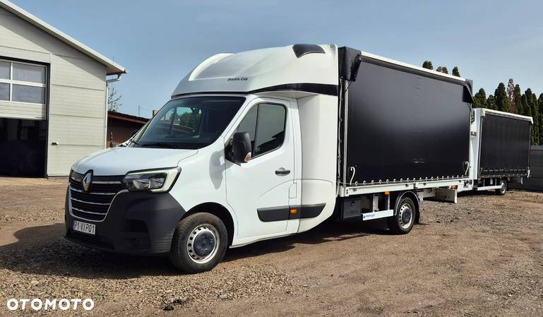 Renault MASTER SPOJTRAK TWINCAB 8EP FIRANA 2022 SERWIS ASO RENAULT BEZWYPADKOWY FV23% 2.3 165KM PODUSZKI PNEUM. FOTEL NAWIGACJA - 3