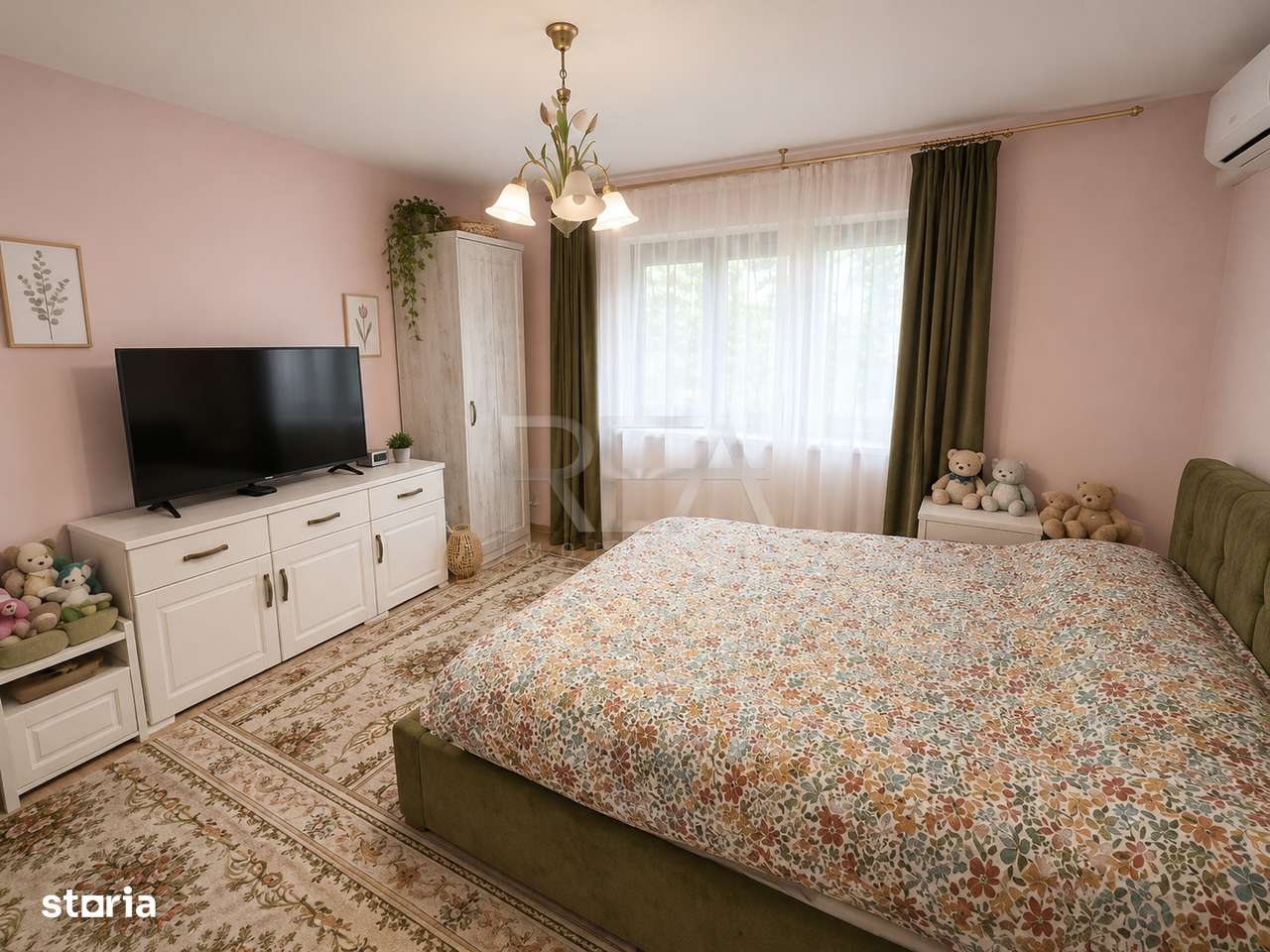 2 camere Timpuri Noi decomandat, parcare, an 1993, metrou, 56 mp