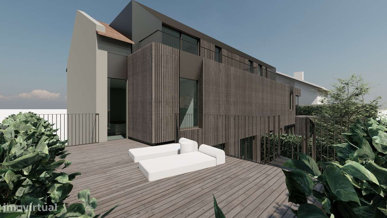 Moradia T4 c/ jardim junto ao rio nas Condominhas - Grande imagem: 4/25