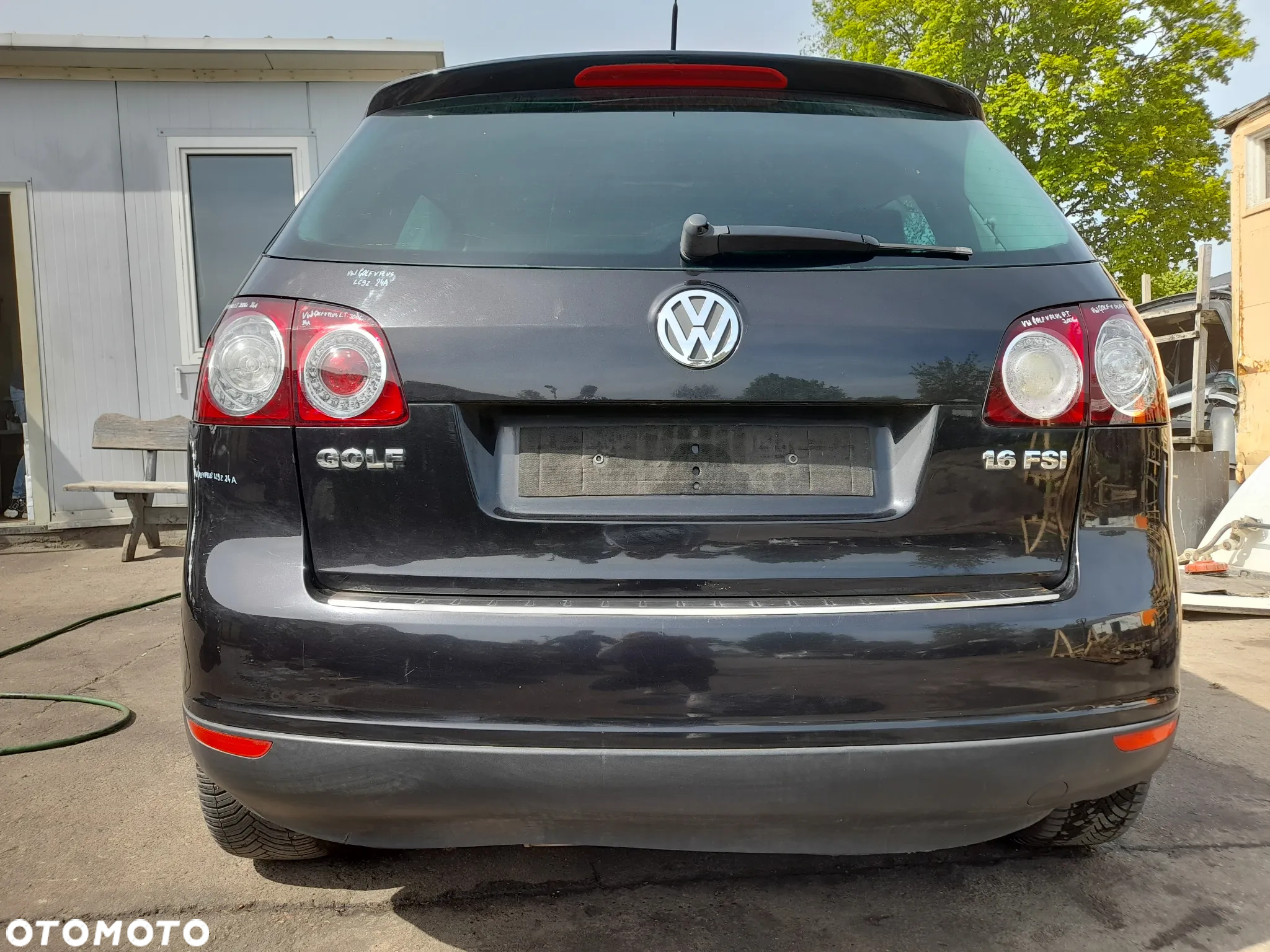 VW GOLF V PLUS ZDERZAK TYŁ TYLNY TYLNI LC9Z - 21