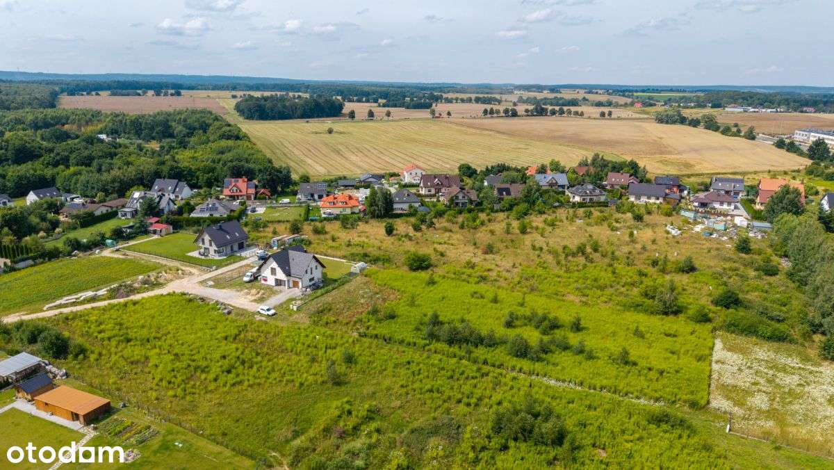 Działka budowlana 1071 m² Jagatowo – Mpzp-5