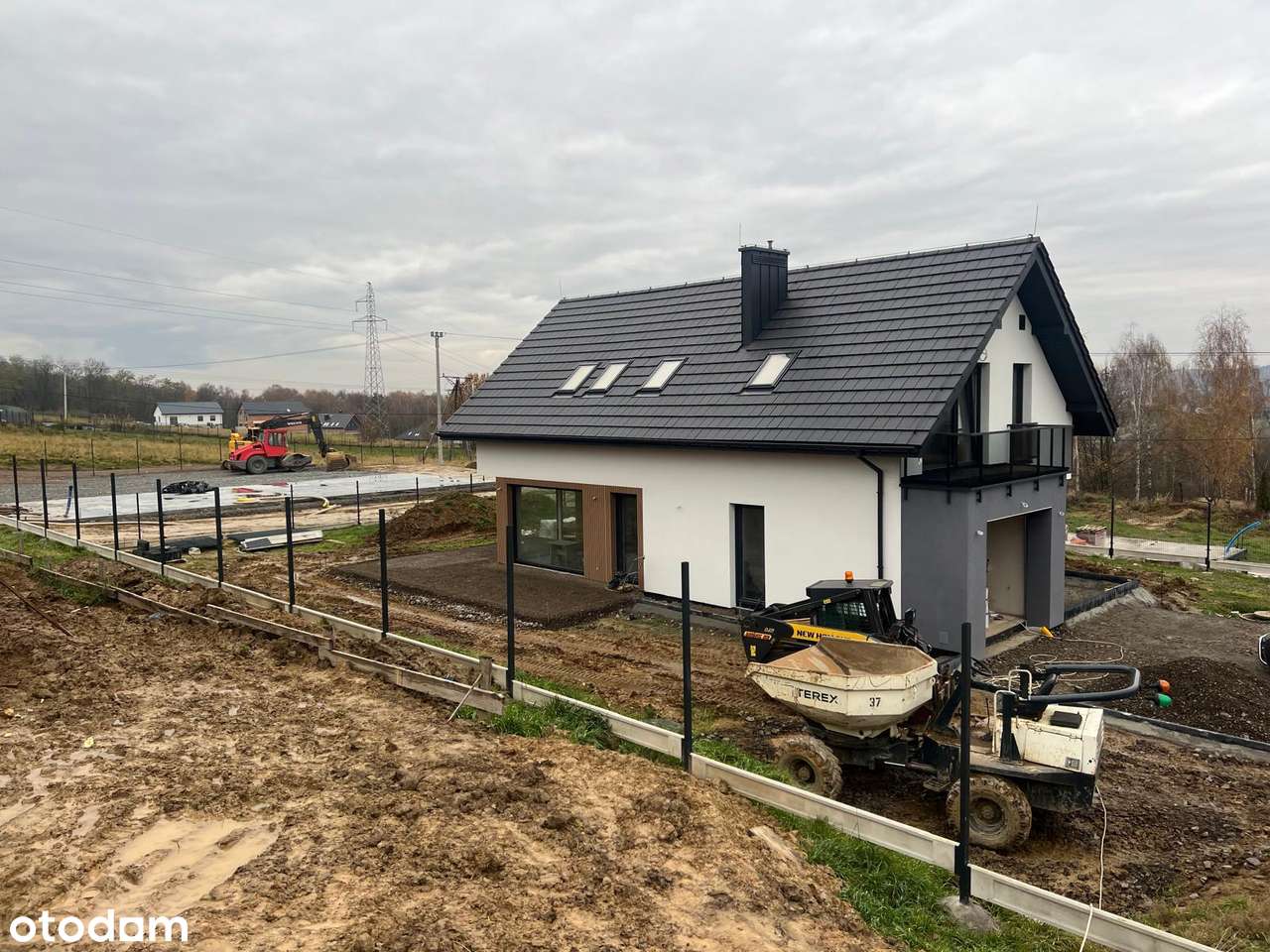 Nowoczesny dom wolnostojący Dobczyce /Myślenice-3