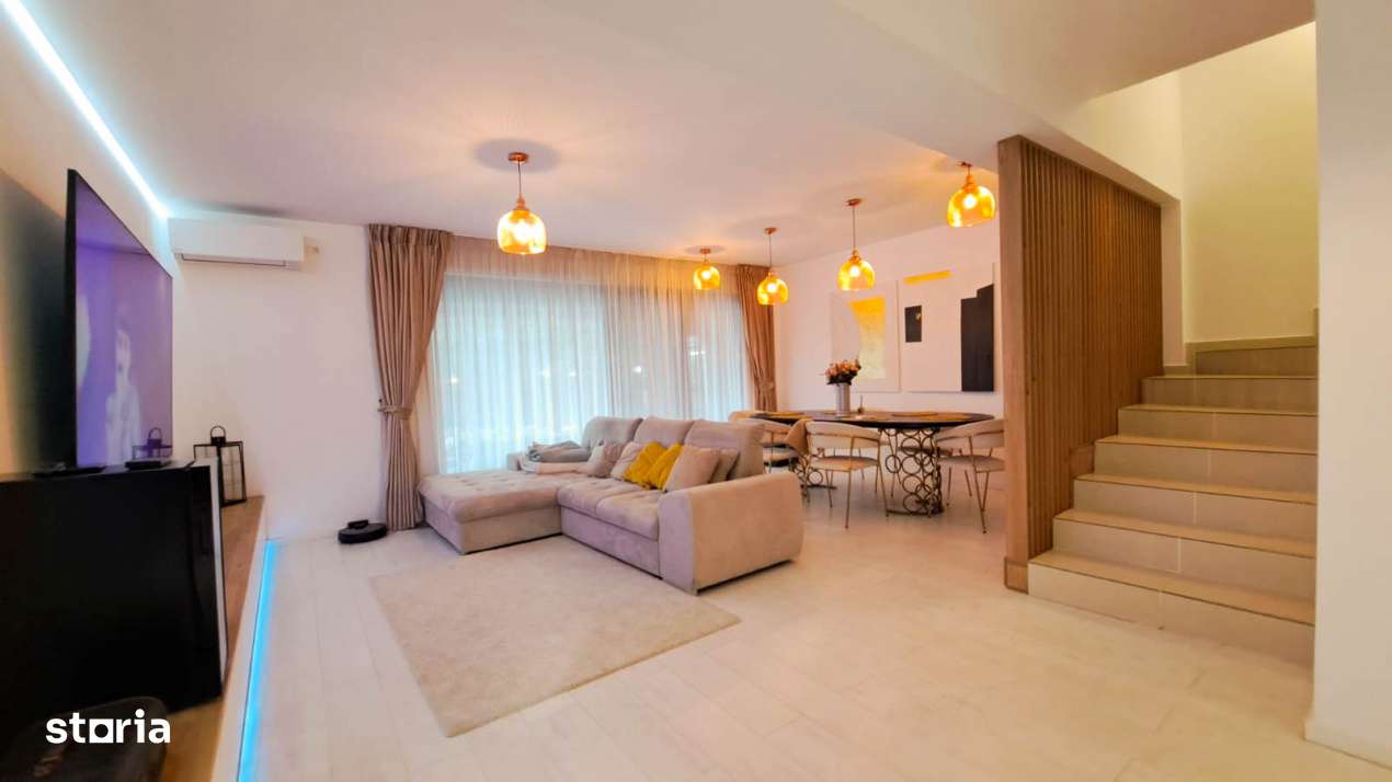 Vila Duplex Lux 5 camere de vanzare Tunari | Otopeni | Piscina incalzi - Imagine principală: 2/17