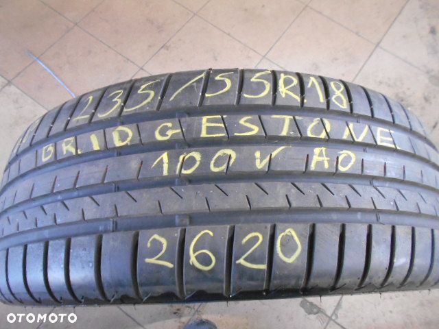 Opona pojedyńcza 235/55r18 bridgestone alenza 001 7,5mm lato AO - 1