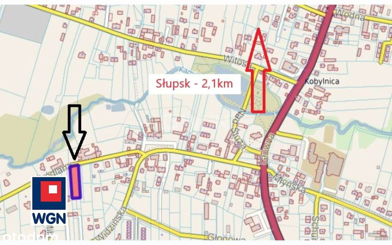 Działka budowlana, 1800m2, Kobylnica-9