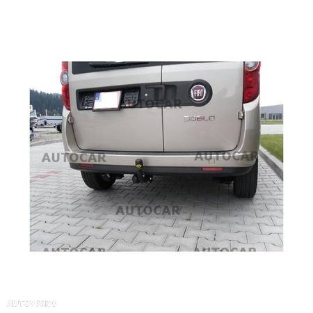 Carlig de remorcare pentru Fiat DOBLO - sistem semidemontabil -cu suruburi - din 2009 - 7