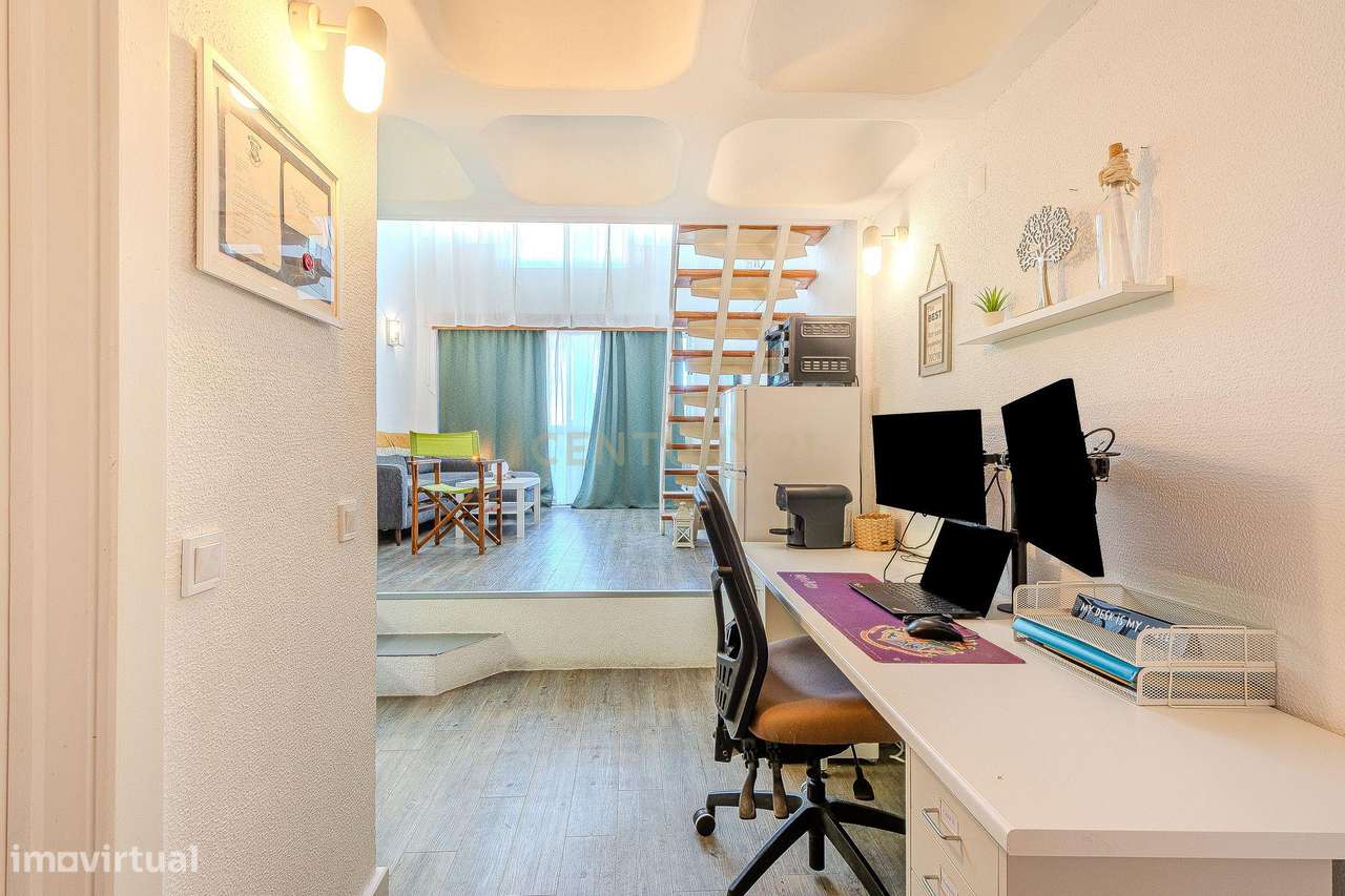 Apartamento T1 Duplex com Piscina e Elevador – a 5 minutos das Praias - Grande imagem: 5/25