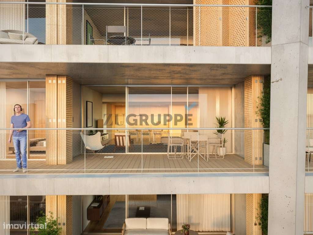 T2 NOVO 90 m2 | Garagem | Varanda | Piscina | Ginásio | Campolide - Grande imagem: 3/16