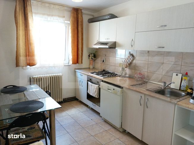 Apartament, 2 camere, 52 mp utili , zona Cetate