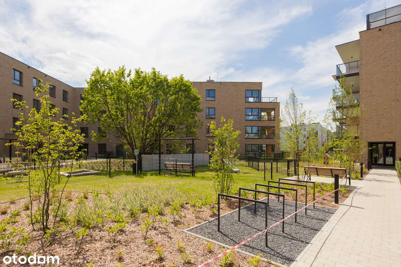 Do wykończenia. Mokotów, na pięknym nowym osiedlu z dużym balkonem.-7