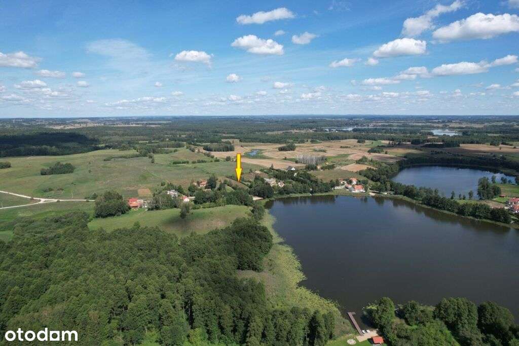 Działka z WZ na wzniesieniu nad jeziorem Lepaki Wielkie.-1