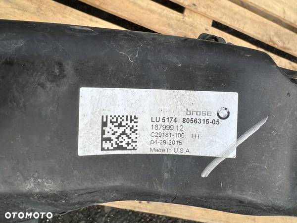 BMW E85 E86 KANAL POWIETRZA HAMULCA LEWY 8056315 - 2