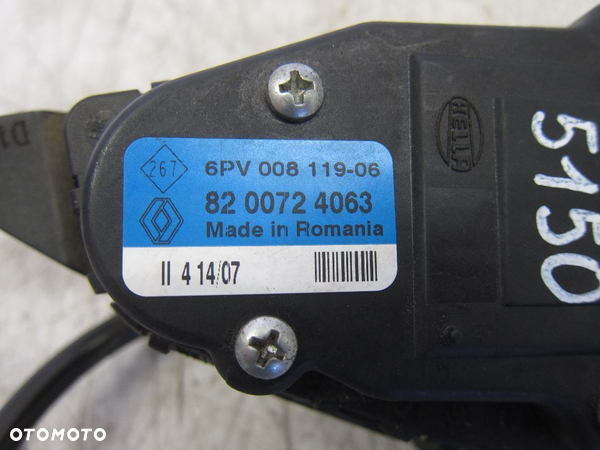 Renault Master II LIFT 2.5 DCI pedał potencjometr gazu 8200724063 - 3