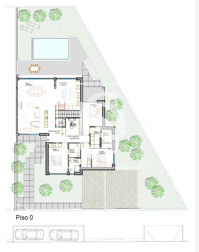 Moradias Premium T3+1 com piscina em Braga - Grande imagem: 5/6