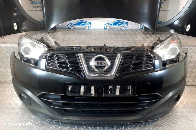 FRENTE COMPLETA NISSAN QASHQAI I 1 MK1 J10 FACELIFT FASE 2 CAPOT PARACHOQUES GUARDA-LAMAS OTICAS RADIADOR VENTILADOR FRENTE FIBRA ABAS REFORÇO - 6