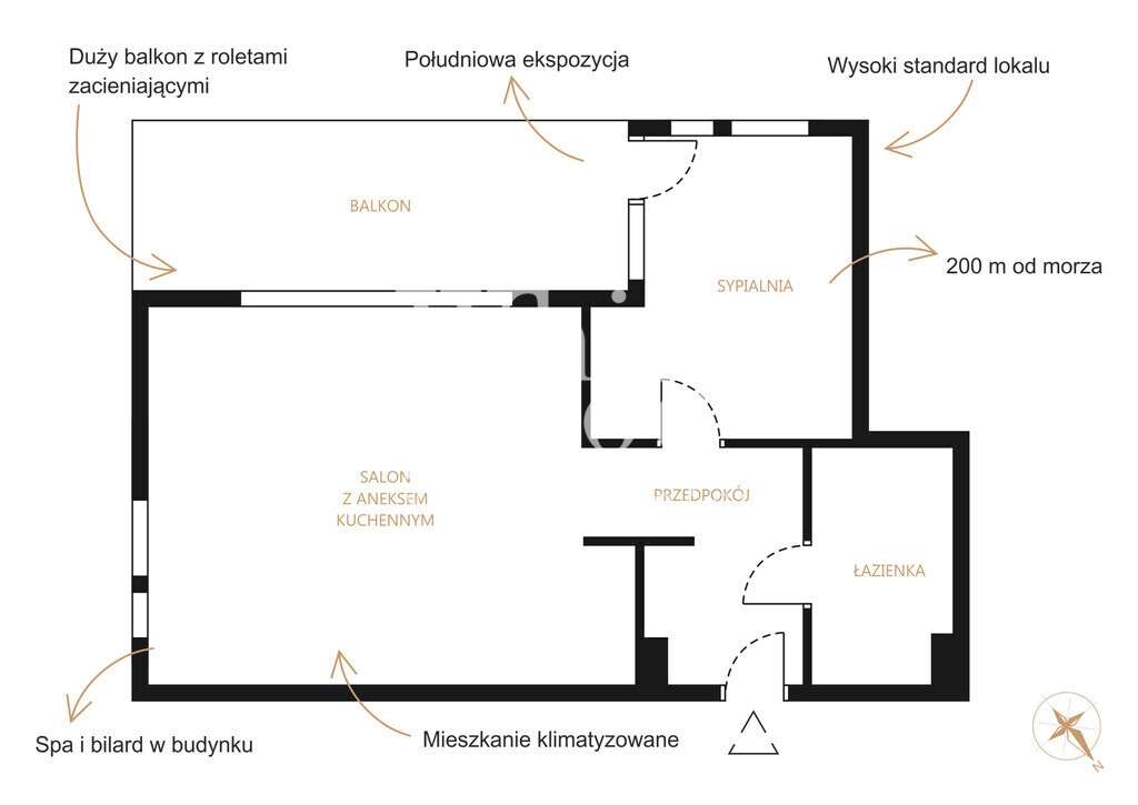 Przestronne 2 pokoje | Osiedle Kameralnie - Pełny obrazek: 3/20