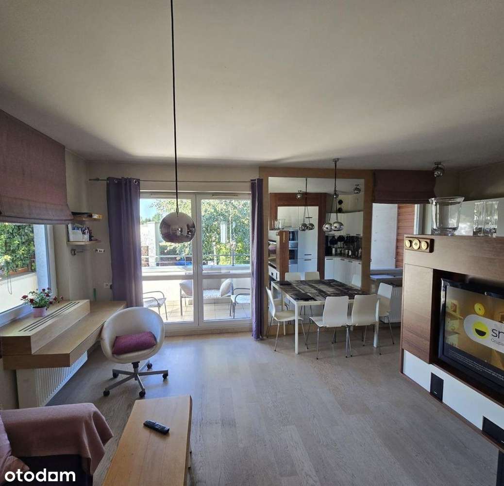 Umeblowane 2pok.+taras przy ul.Magicznej.BliskoM2-3