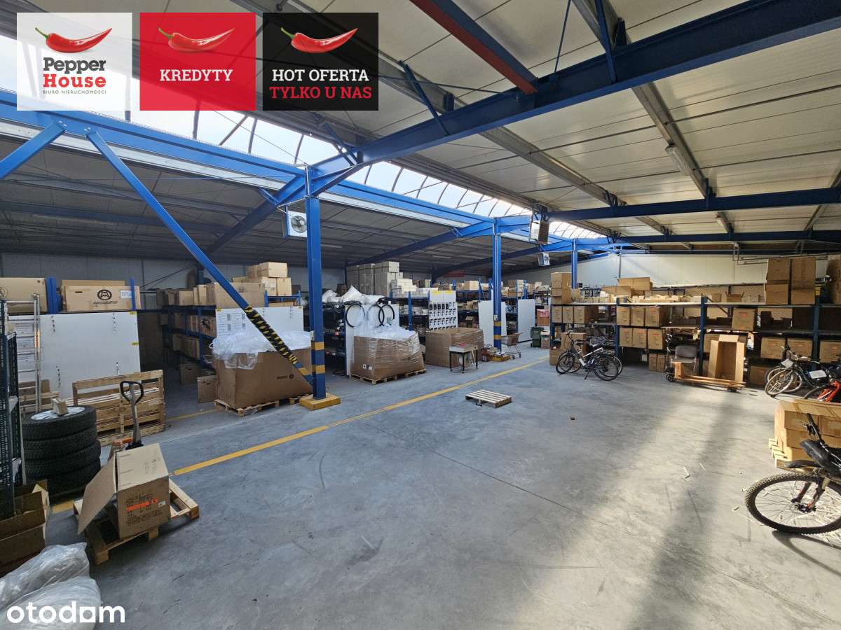 Na wynajem Hala magazynowa + Dom!!! - Pełny obrazek: 4/7