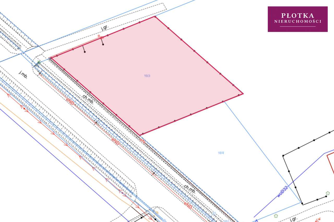 Działka 1719m2 z WZ na budynek mieszkalny jednorodzinny-6
