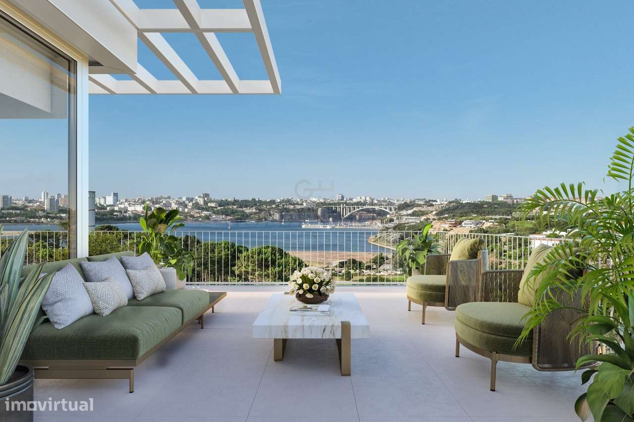 Apartamento T2 de Luxo em Gaia | Open Space & Varanda Gourmet - Grande imagem: 2/36