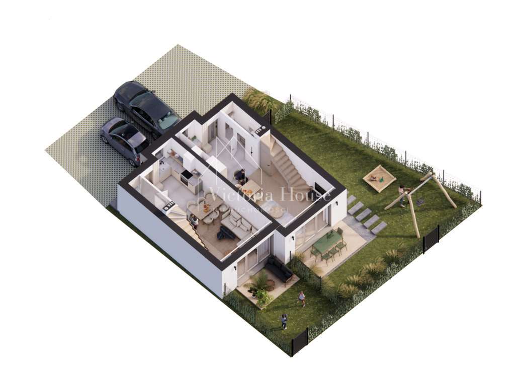 Dom | Górki pod Opolem | 3 pok  | Ogródek | Poddas-9