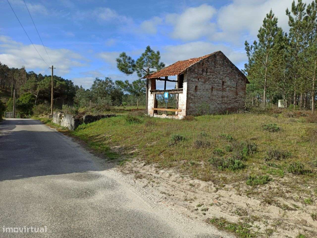 Casa e eira para reconstrução com terreno florestal de 6000m² - Grande imagem: 1/8