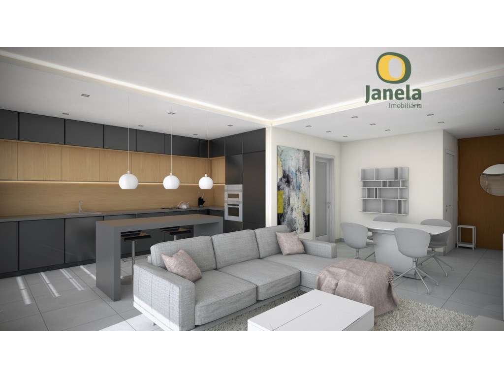 Maravilhoso T3 com 152,86 m2, garagem, piscina no topo, zona fitnes... - Grande imagem: 3/10