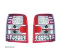 FAROLINS TRASEIROS LED PARA VOLKSWAGEN VW PASSAT VARIANT 96-00 VERMELHO - 1