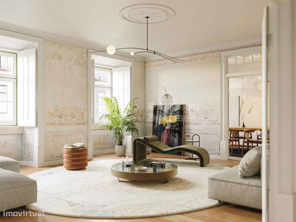 Apartamento T2 Duplex com varanda e garagem na Estrela, Lisboa - Grande imagem: 3/18