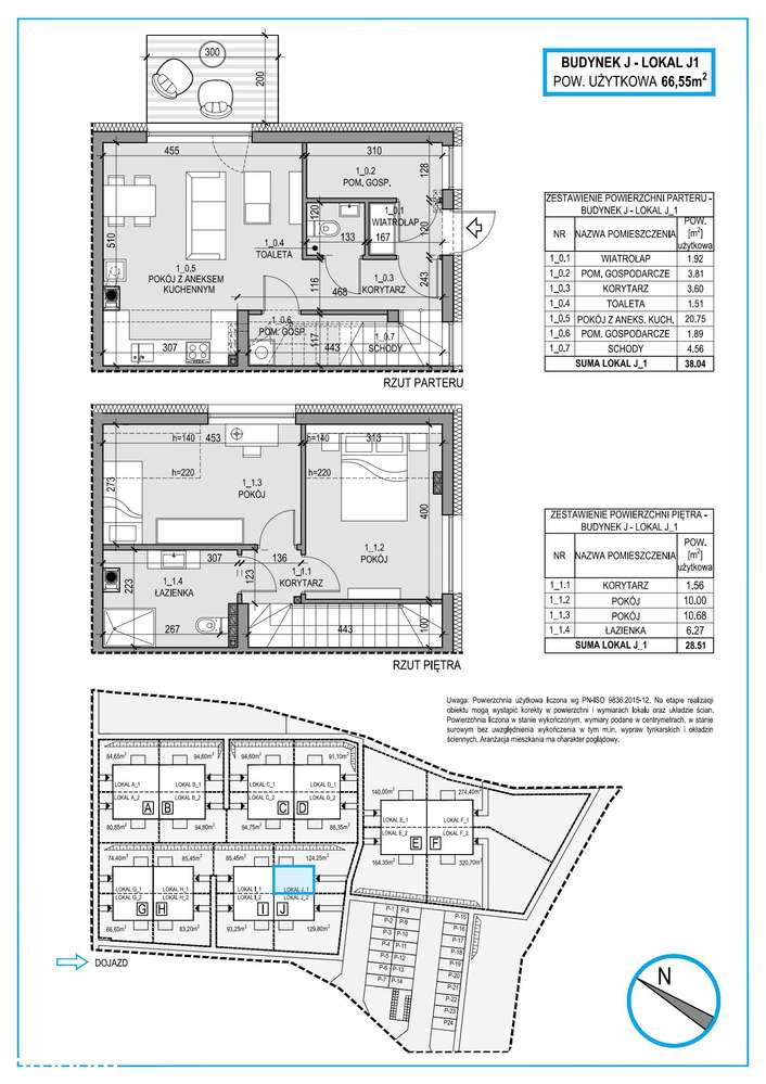 3-pokojowe mieszkanie 66m2 Bezpośrednio - Pełny obrazek: 2/7