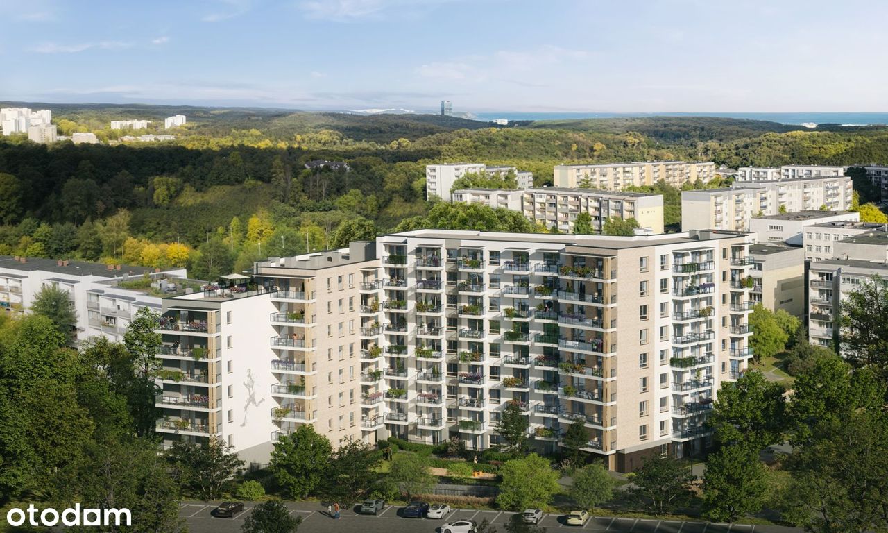 3-pokojowe mieszkanie 77m2 + balkon Bez Prowizji