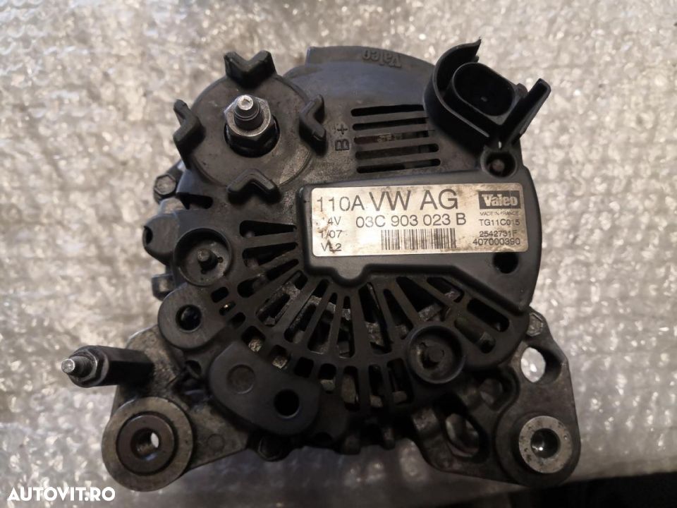 Alternator 110A vw 1.6 fsi golf 6 1.6 fsi  golf 5 1.6 fsi  passat b6 1.6 fsi  skoda fabia 1.6 fsi - 1